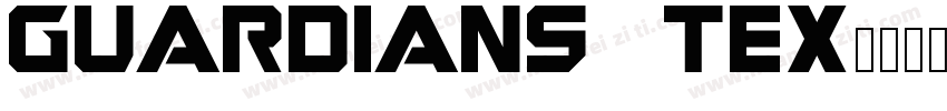 guardians tex字体转换